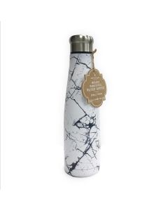 Oak and Reed Stainless Steel Water Bottle, Double Wall, 550ml, Marbleous"