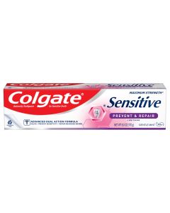 Colgate Sensitive Toothpaste, Prevent and Repair - Gentle Mint Paste Formula (6 ounce, Pack of 1)"