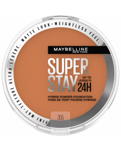 Maybelline Super Stay Powder Foundation Makeup, Soft Matte Finish, 355, 0.21 oz"