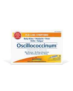 Boiron Oscillococcinum Unit Dose, Homeopathic Medicine for Flu-Like Symptoms, 6 Doses"