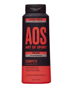 Art of Sport Activated Charcoal Body Wash for Men, Compete Scent, Energizing Citrus Fragrance with Tea Tree Oil and Aloe Vera, Deep Cleansing and Intensely Moisturizing, Sulfate Free 16 fl oz"