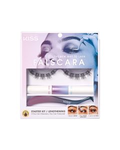 FALSCARA Complete DIY Eyelash Extensions Starter Kit, Lengthening Wisps, 12 Ct."