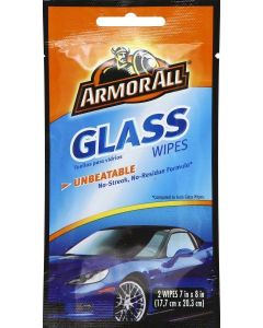 Armor All Glass Wipes, 2 Count"