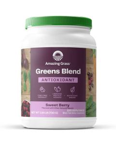 Amazing Grass, Greens Blend Antioxidant, Sweet Berry, 24.7 oz, 100 Servings"