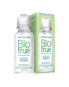 Biotrue Multi-Purpose Contact Lens Solution–from Bausch + Lomb–2 fl oz (60 mL) Bottle