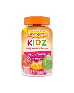 Emergen-C Kidz Daily Vitamin C Gummies for Immune Support, Fruit Fiesta, 44 Ct"