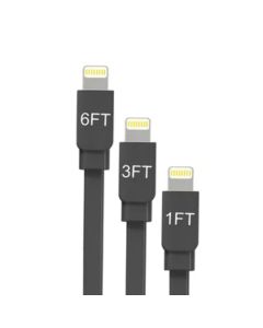 PowerXcel 3 Pack Type C Cables (6 Ft, 3 Ft , 1 Ft) | CVS"