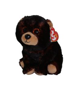 TY Beanie Baby KODI the Black Bear Plush Stuffed Animal Toy (Regular Size 6 Inch)