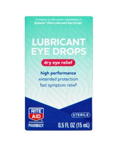 Rite Aid Lubricant Eye Drops - 0.5 oz