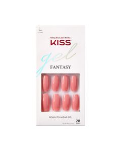 KISS Gel Fantasy Ready-to-Wear Fake Nails, ‘Urbane’, 28 Count"