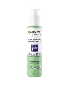 Garnier Green Labs Ultra Soothing Amino Berry Cream Cleanser Amino Berry, 5.07 fl oz"