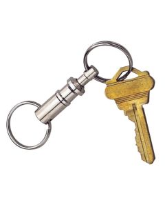 Custom Accessories Metal Silver Deluxe Pull-Apart Key Chain