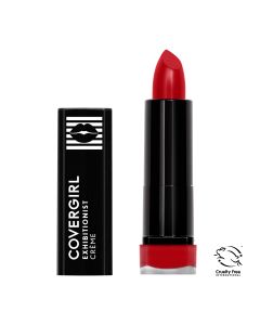 COVERGIRL Exhibitionist Cream Lipstick, 510 Real Red, 0.12 oz"