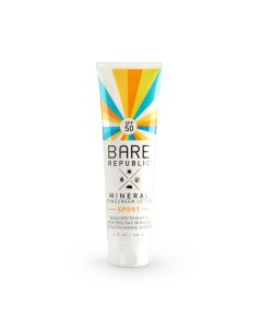 Bare Republic Mineral SPF 50 Sunscreen Body Lotion, Vanilla Coco, 5 fl oz"