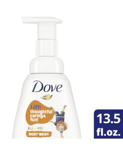 Dove Kids Care Foaming Liquid Body Wash Coconut Cookie Sulfate-Free Skin Care for Kids, 13.5 oz"