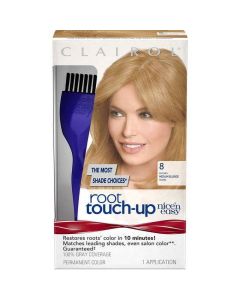 Clairol Nice 'n Easy Root Touch-Up Permanent Hair Color, 8 Medium Blonde"