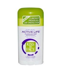 Kiss My Face Active Enzyme Stick Deodorant - Lavender, 2.48 oz"