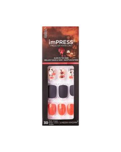 imPRESS Halloween Press-on Manicure, ‘Hey boo-tiful’, 30 Count"