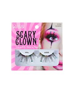 KISS Halloween Limited Edition Scary Clown False Eyelashes, 1 Pair - Witty"