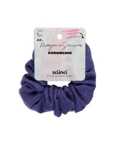 Scunci Morgan Simianer xo Secret Pocket Scrunchie, Blue, 1-Piece"