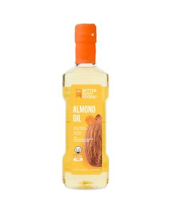 BetterBody Foods Refined Almond Oil, 16.9 fl oz Plastic Bottle"