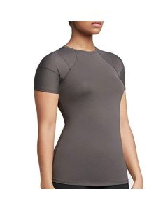 Tommie Copper Women's Pro-Grade Shoulder Centric Support Shirt, Slate Grey, Large"