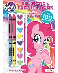 My Little Pony Coloring & Activity Book With Paints & Crayons