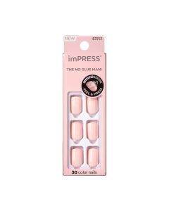 KISS imPRESS Color Press-on Manicure, Pick Me Pink, Short"