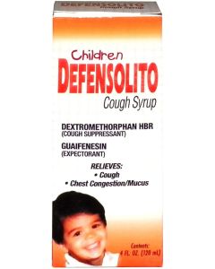 Defensolito Children's Cough Syrup 4.05 oz fl - Jarabe para la TOS para ninos Pack of 1