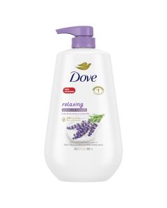 Dove Relaxing Long Lasting Gentle Women's Body Wash, Lavender Oil and Chamomile, 30.6 fl oz"