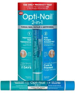 Opti-Nail 2-in-1 Antifungal Nail Repair Pen Kills Fungus & Improves Nail Appearance, Tolnaftate 1%"