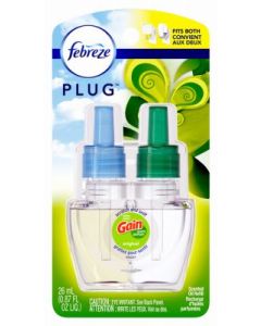 Febreze Plug Air Freshener Scented Oil Refill, Gain Scent, 0.87 Oz. (74903)