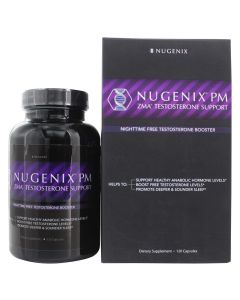 Nugenix PM ZMA - Nighttime Free Testosterone Booster and Sleep Support, 120 Count"