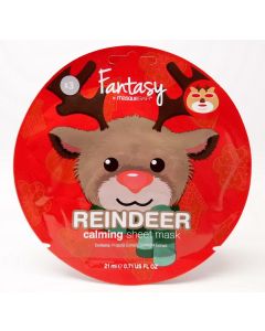 Fantasy by Masque BAR Reindeer Calming Sheet Mask with Lavender - 0.71 fl oz