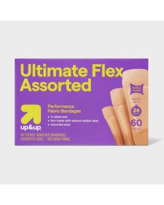 Ultimate Flex Assorted Bandages - 60ct - up & up™