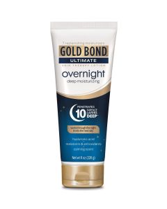 Gold Bond Ultimate Overnight Deep Moisturizing Skin Therapy Lotion, Calming Scent, 8 Oz | CVS