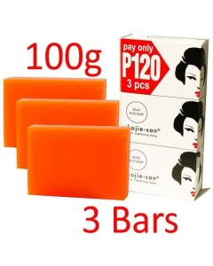 Kojie San Skin Lightening Kojic Acid Soap - 3 Bars 100g