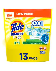 Tide Simply Pods Daybreak Fresh 13 Ct Laundry Detergent Pacs