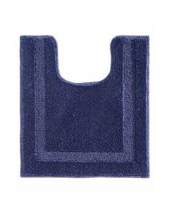 IDesign Bath Rugs & Mats Navy - Navy Spa Contour Toilet Rug