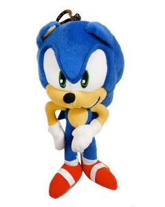 Accessory Innovations AIC-22097-C Sonic The Hedgehog 8 Inch Plush Clip On Coin Bag