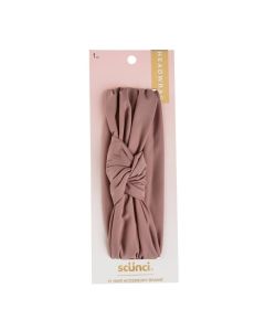 Scunci Soft Knotted Headwrap, Neutral, 1-Piece"