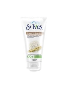 St. Ives Nourish & Smooth Oatmeal Scrub & Mask, 150 ml/5.07 oz"