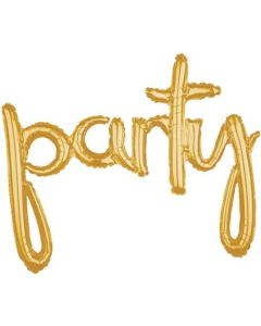 Anagram Air Balloon "Party", Gold | CVS