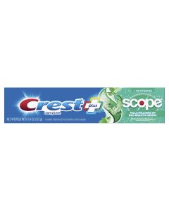 Crest + Scope Complete Whitening Toothpaste, Minty Fresh, 5.4 oz"