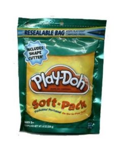 Play-Doh Soft Pack and 1 Shape Cutter - Teal