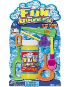 Fun Bubbles Kit, PartNo 1520, by Ja-Ru Inc., Spring, Bubble & Sets, Seasonal, Si"