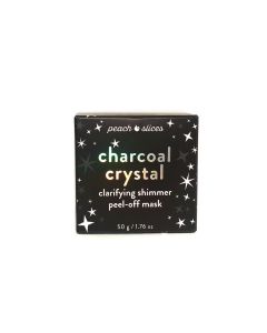 Peach Slices Charcoal Crystal Clarifying Shimmer Peel-Off Mask