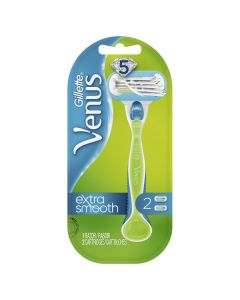 Gillette Venus Extra Smooth 5-Blade Razor + 2 Razor Blade Refills | CVS