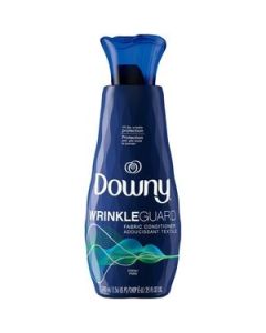 Downy WrinkleGuard - Freshener / Softener - Liquid - Bottle - 25 Fl.oz - 24 Loads - Fresh and Clean - Machine Ready