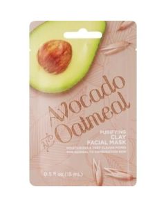 Beauty 360 Avocado and Oatmeal Purifying Clay Facial Mask, 0.5 Oz | CVS